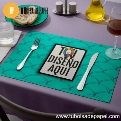 Mantel individual Papel Personalizado