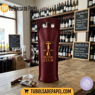 Bolsas personalizadas para botellas