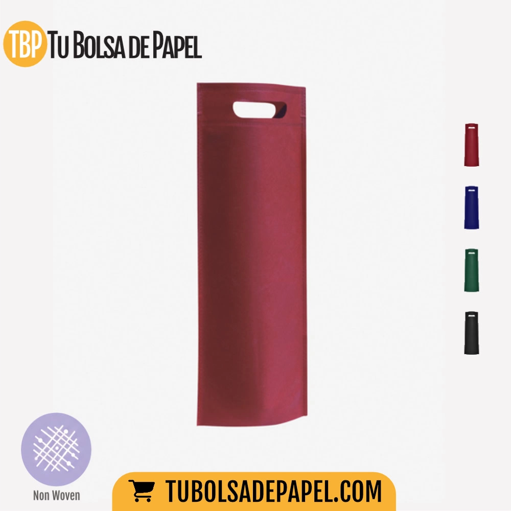 Bolsas reutilizables non woven Termosellada para botellas
