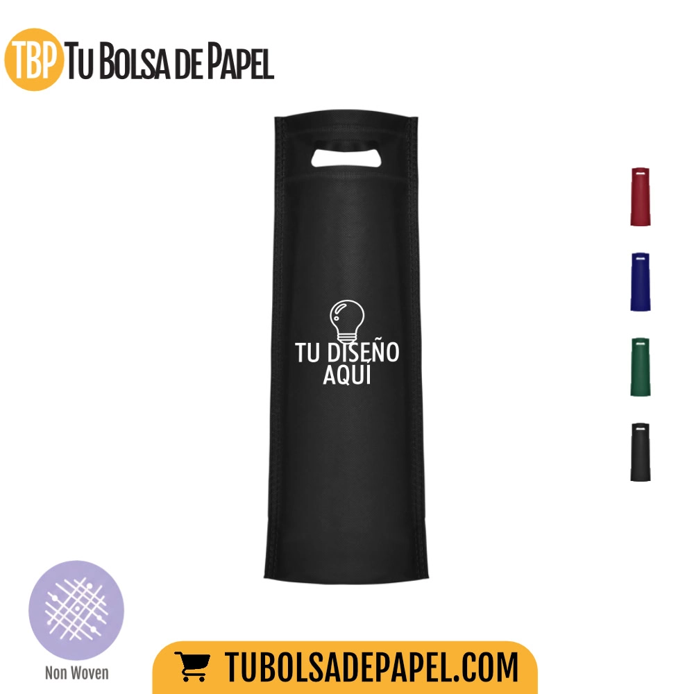 Bolsas reutilizables non woven Termosellada para botellas