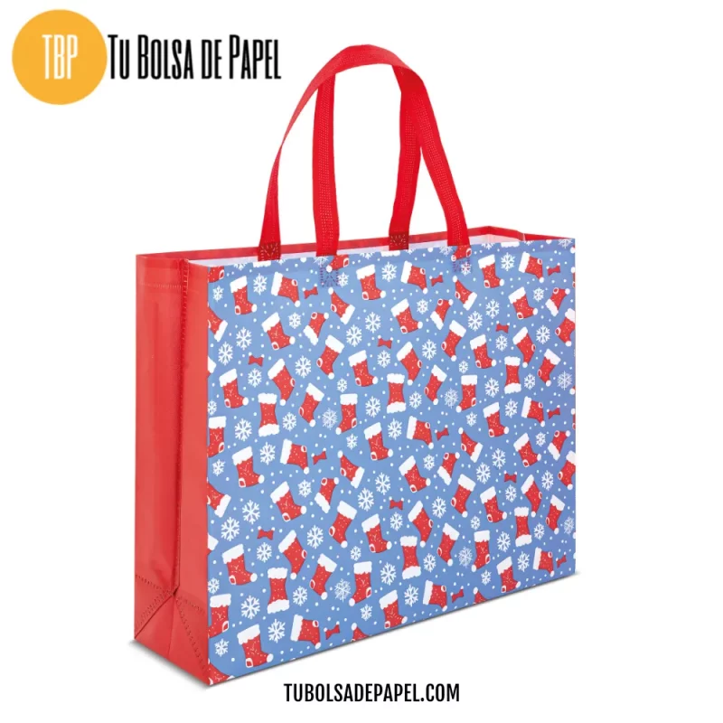 Bolsa Especial Navidad Celeste