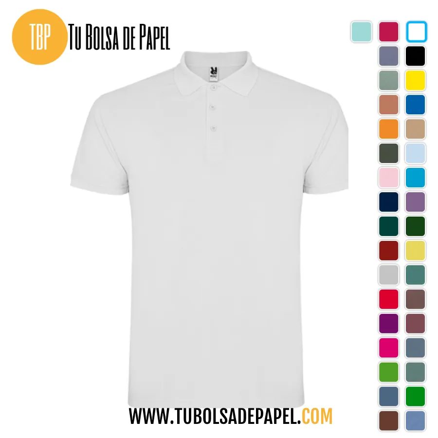 Polo Manga corta Blanco