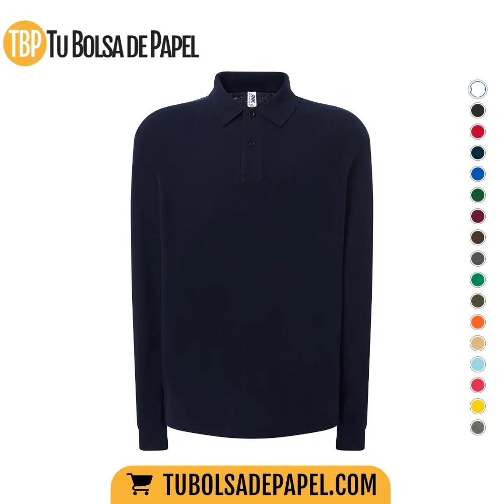 Polo Manga larga AZUL NAVY