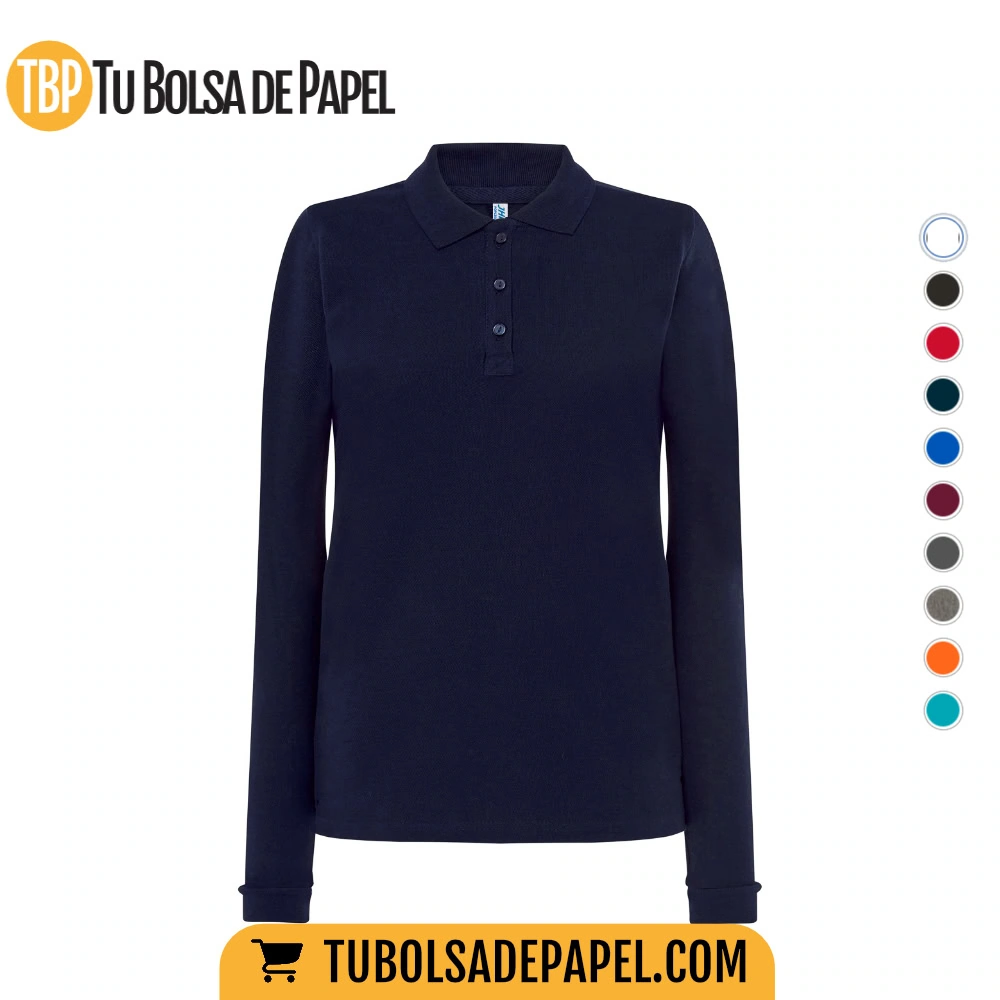 Polo Mujer Manga larga NAVY