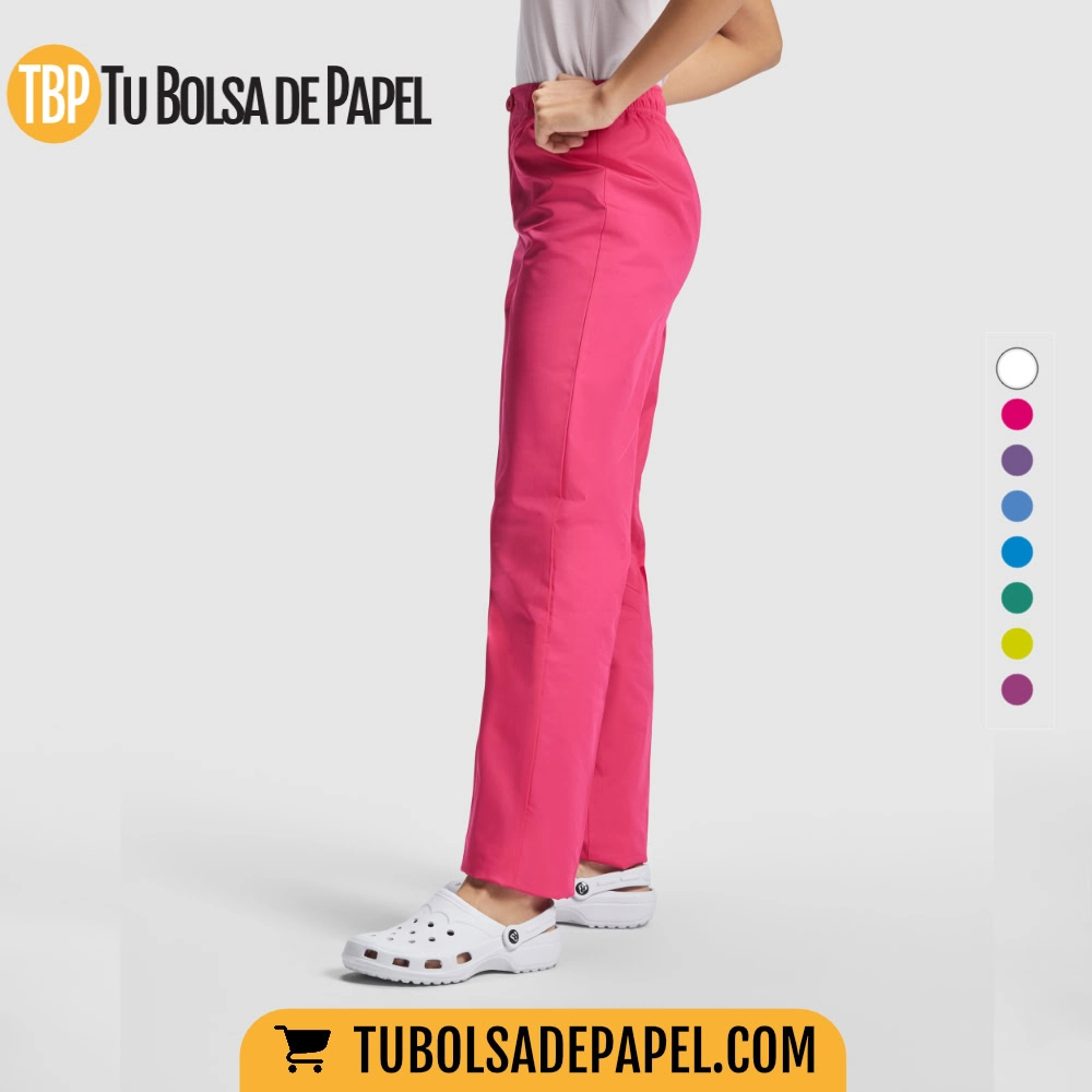 Pantalón sanitario - de servicios unisex, de corte recto - lateral