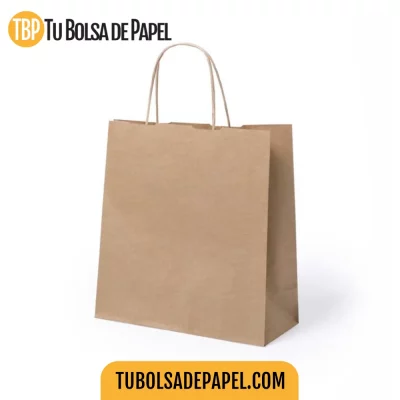 Bolsa de Papel Kraft Cuadrada
