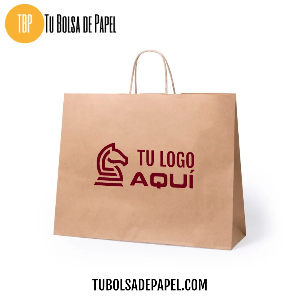 Bolsa de Papel Kraft personalizada