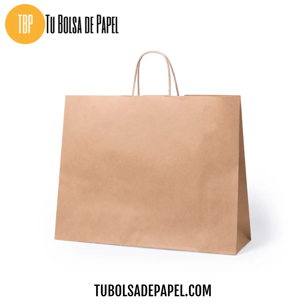 Bolsa de papel Kraft XXL