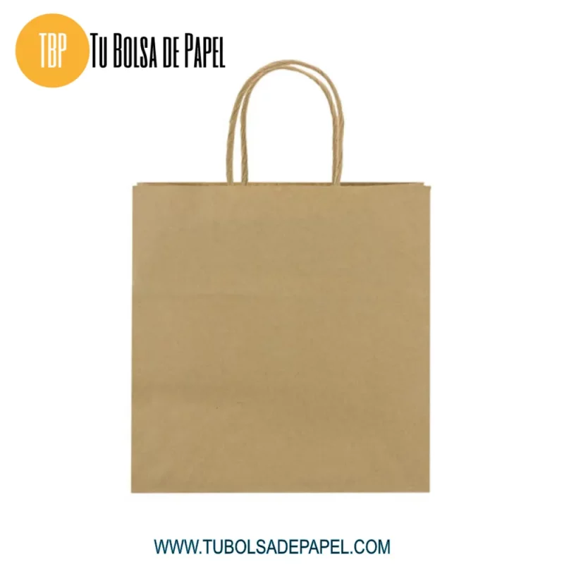Bolsa kraft personalizada para delivery