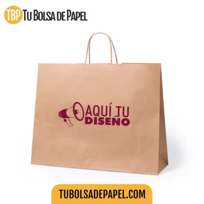 Bolsa de Papel Kraft personalizada