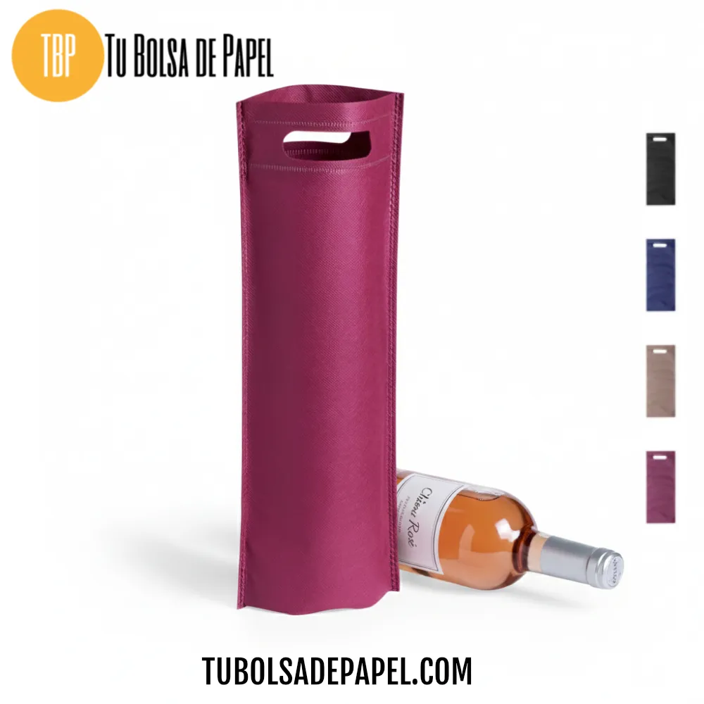 Bolsa para botellas impresas económica