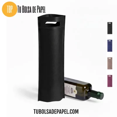 Bolsa para botellas negras