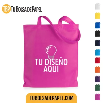 Bolsas reutilizables económicas asas largas