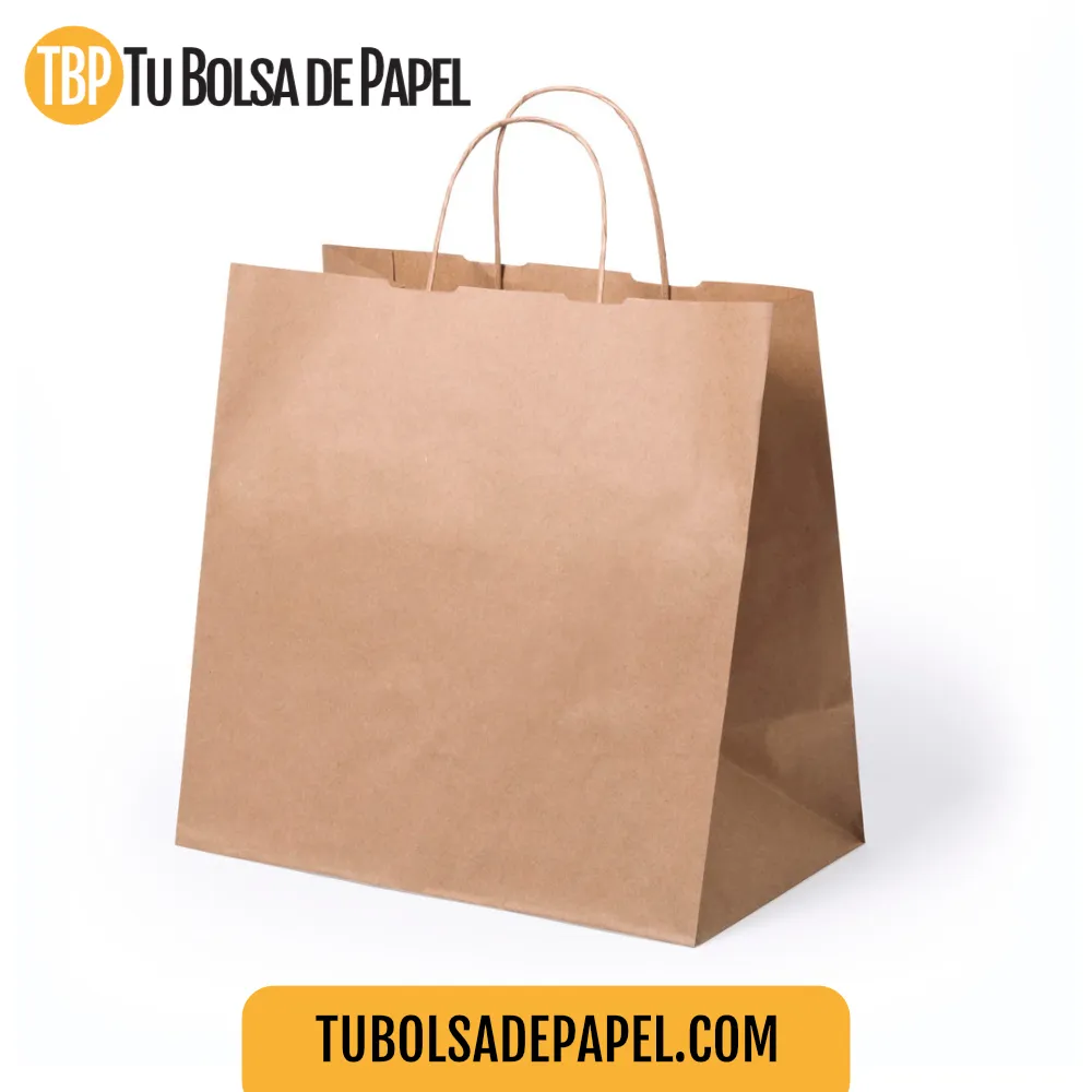 Bolsa de papel Kraft para Comida para llevar