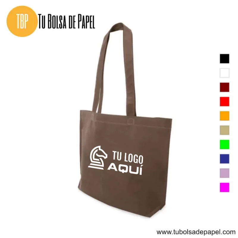 Bolsa reutilizable para comercios marron