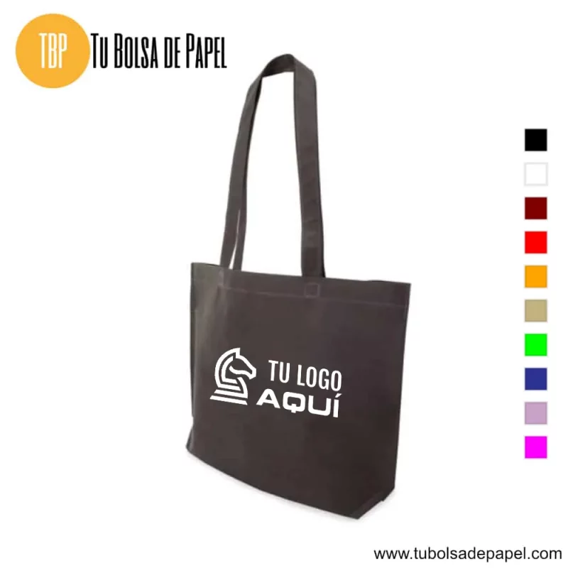 Bolsa reutilizable para comercios negras