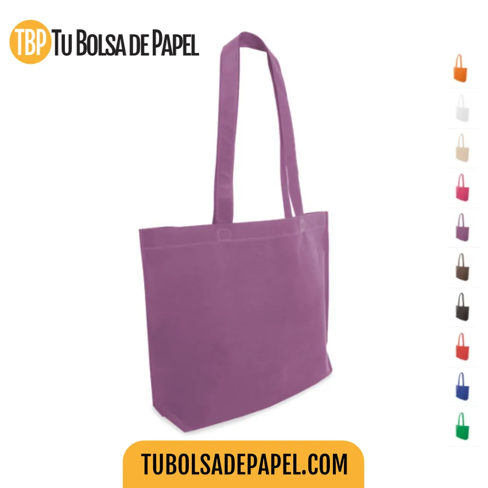 Bolsa non woven - TNT - Tejido no tejido lila - morado - violeta