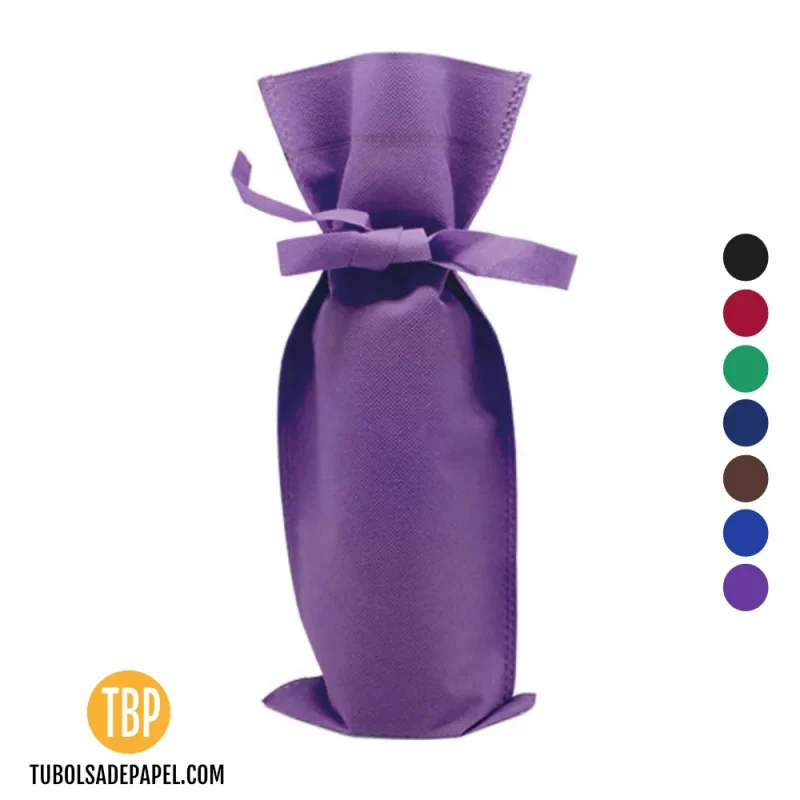 Bolsa para botellas lila