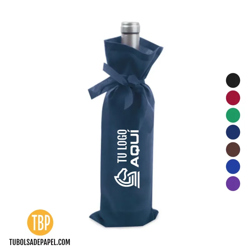 Bolsa para botellas marino personalizada