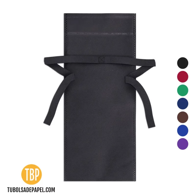 Bolsa para botellas negra
