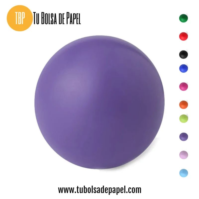 Bola antiestrés Morada