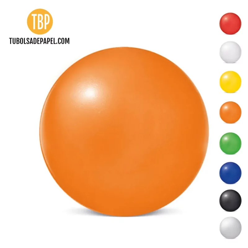 Pelotas antiestrés naranjas