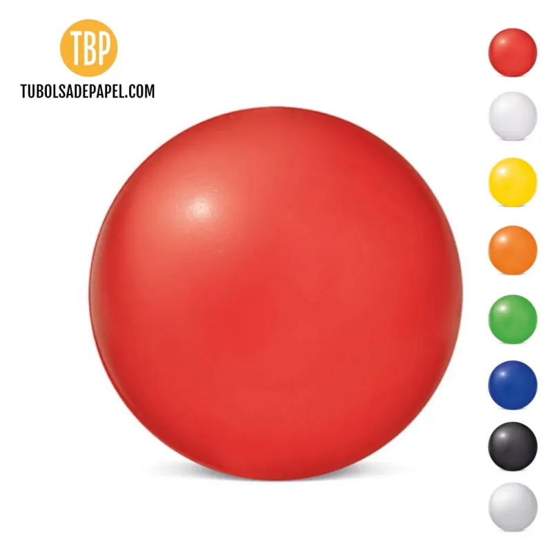 Pelotas antiestrés rojas