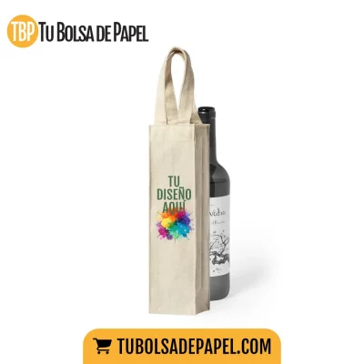 Bolsas ecológica de Algodón para botellas