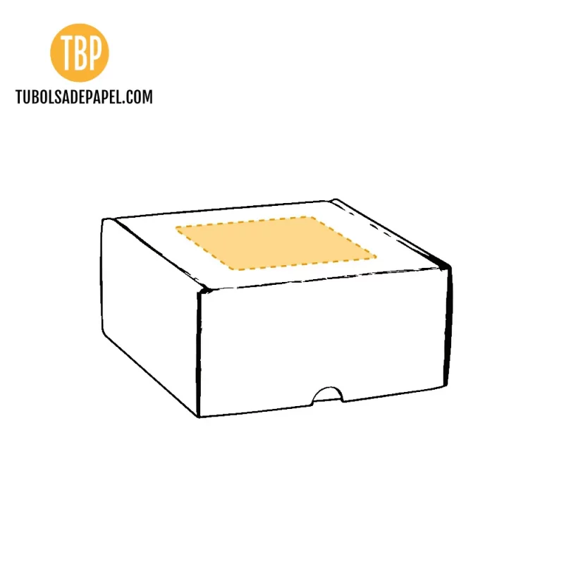 Caja de cartón presentación S