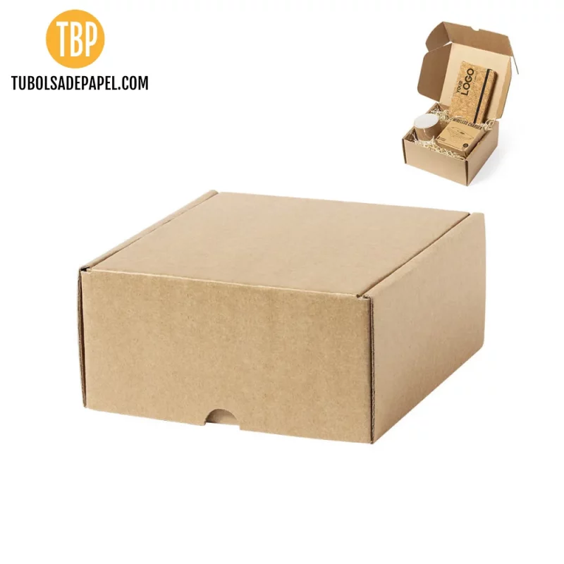 Caja de cartón presentación para productos mediana