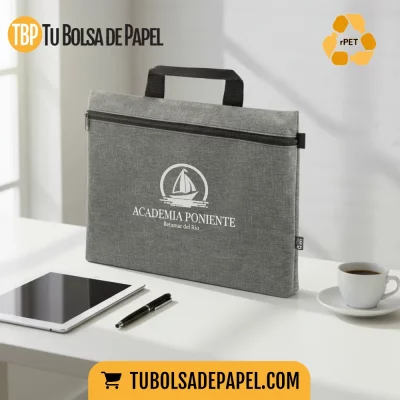 Maletín Porta documentos personalizado ecológico - academias