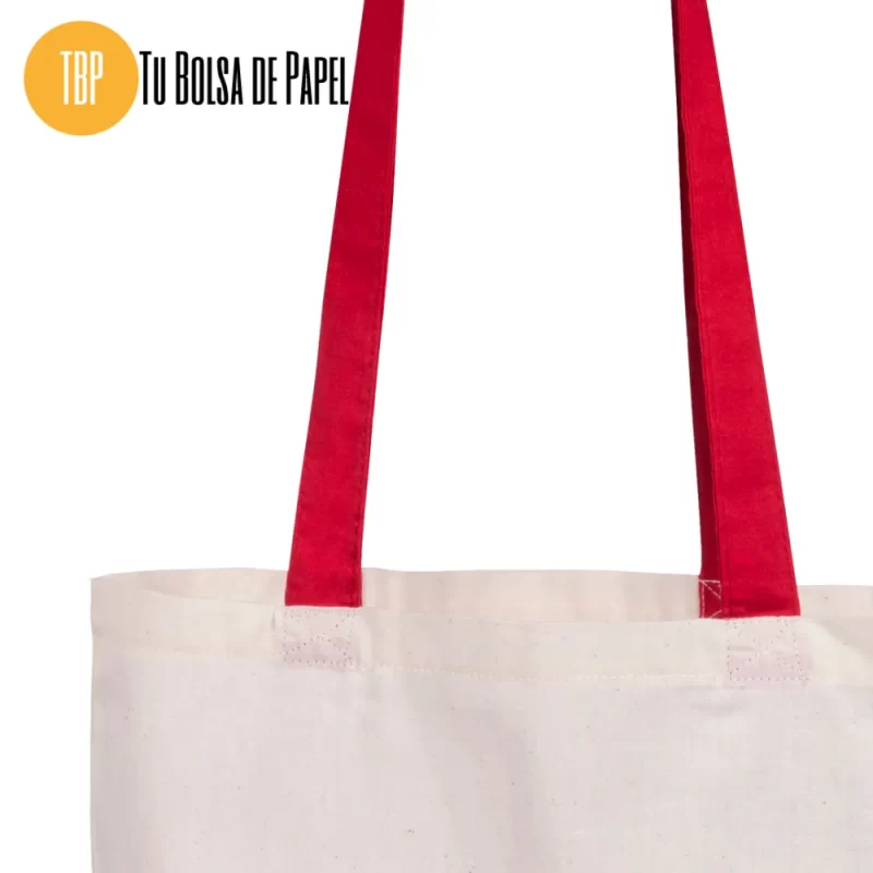 Bolsas de tela con el asa reforzada