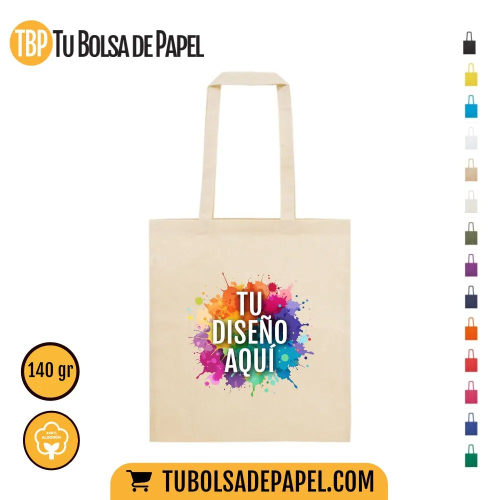 Bolsas de algodón Natural - personalizada