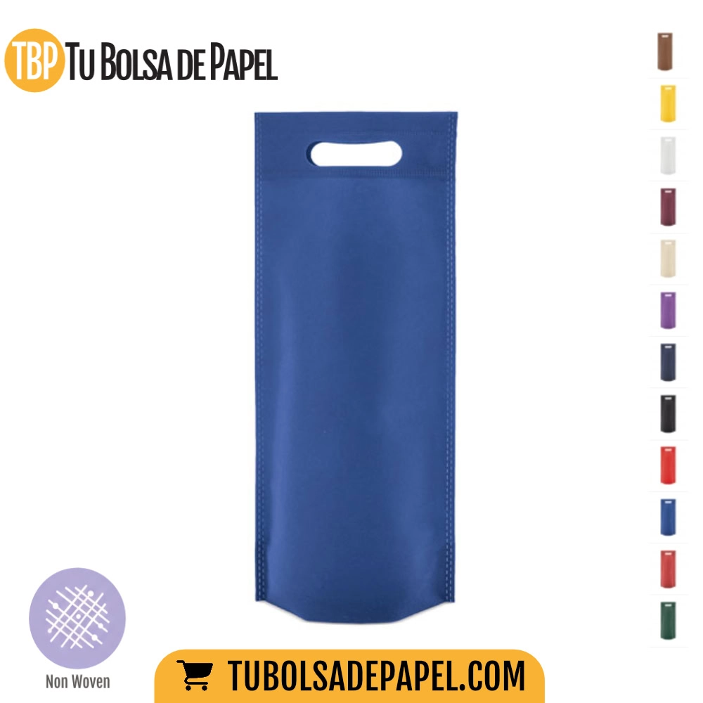 Bolsa Botellas Non Woven - Royal