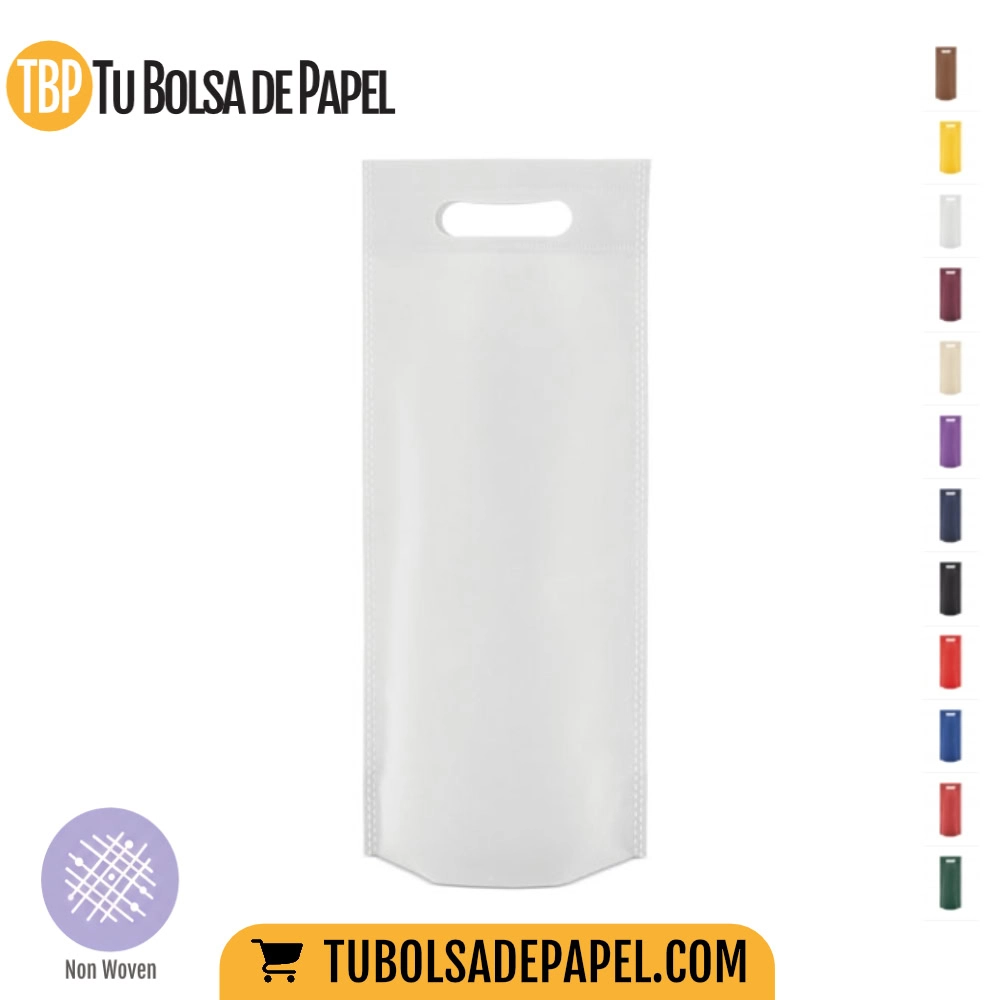 Bolsa Botellas Non Woven - Blancas