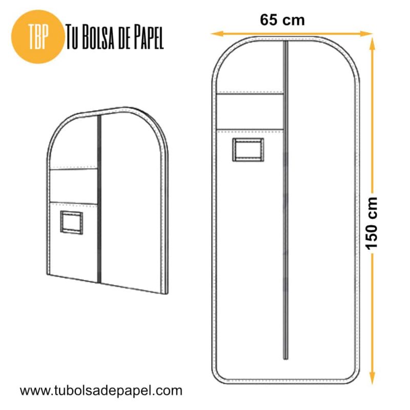 Funda Portatrajes - vestidos - Imagen 3