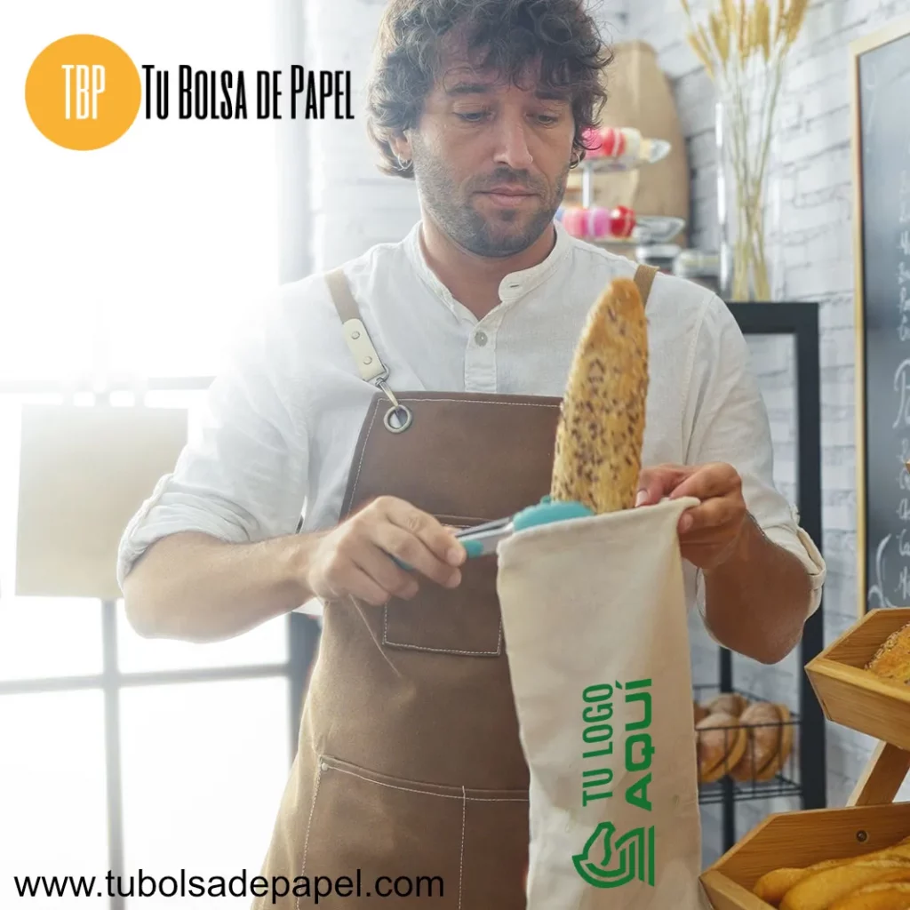 Bolsas de pan Algodón 100 % ecológico
