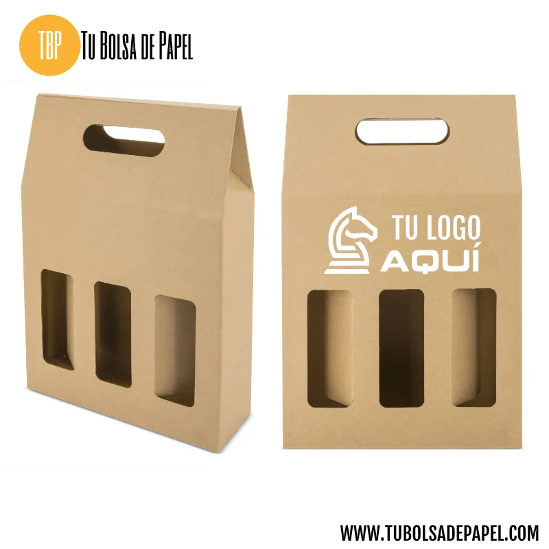 Comprar caja para 3 botellas