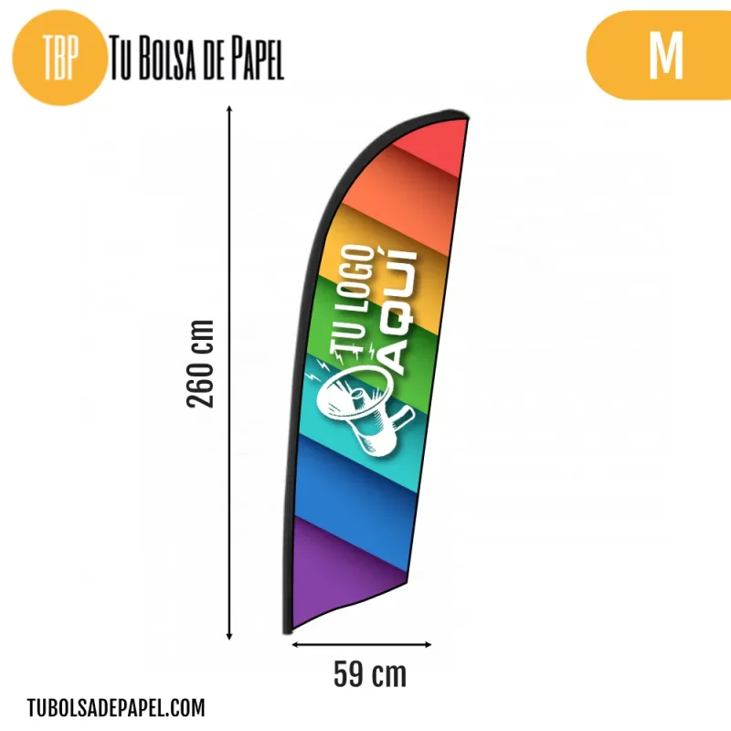 Bandera Fly Banner Surf - M