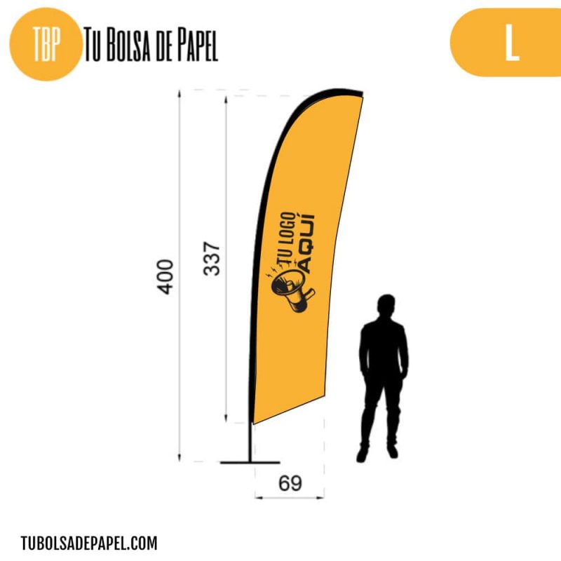 Fly Banner Surf Pack completo - L