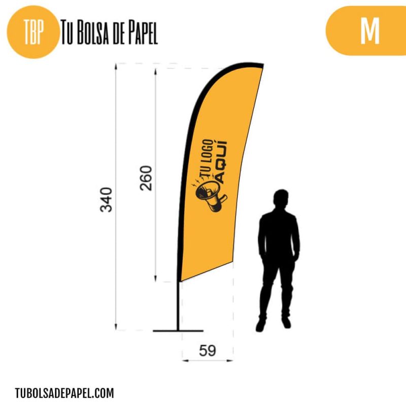 Fly Banner Surf Pack completo - M