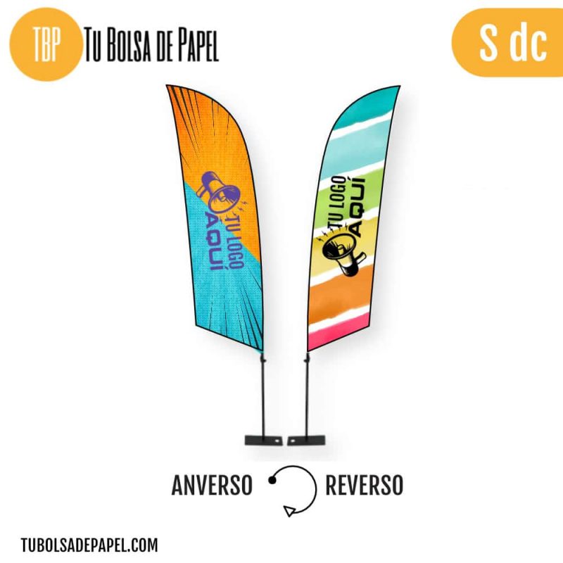 Fly Banner Surf Pack completo - S Doble Cara