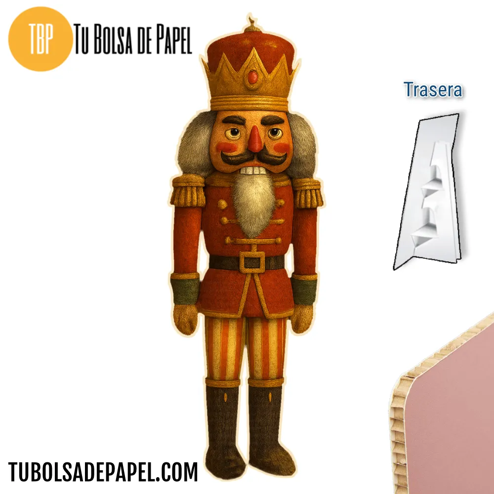 Cascanueces decorativo para escaparates