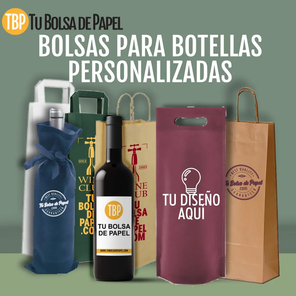Bolsas Para Botellas con Impresión