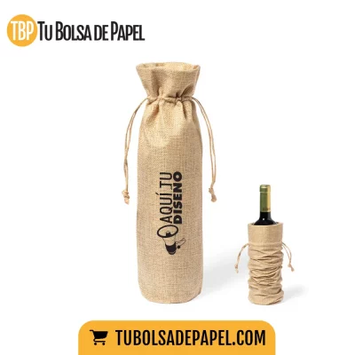 Bolsas de tela para botellas licores y aguardientes - personalizadas