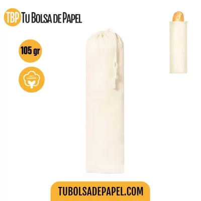 Funda para barras pan de algodón sin impresión