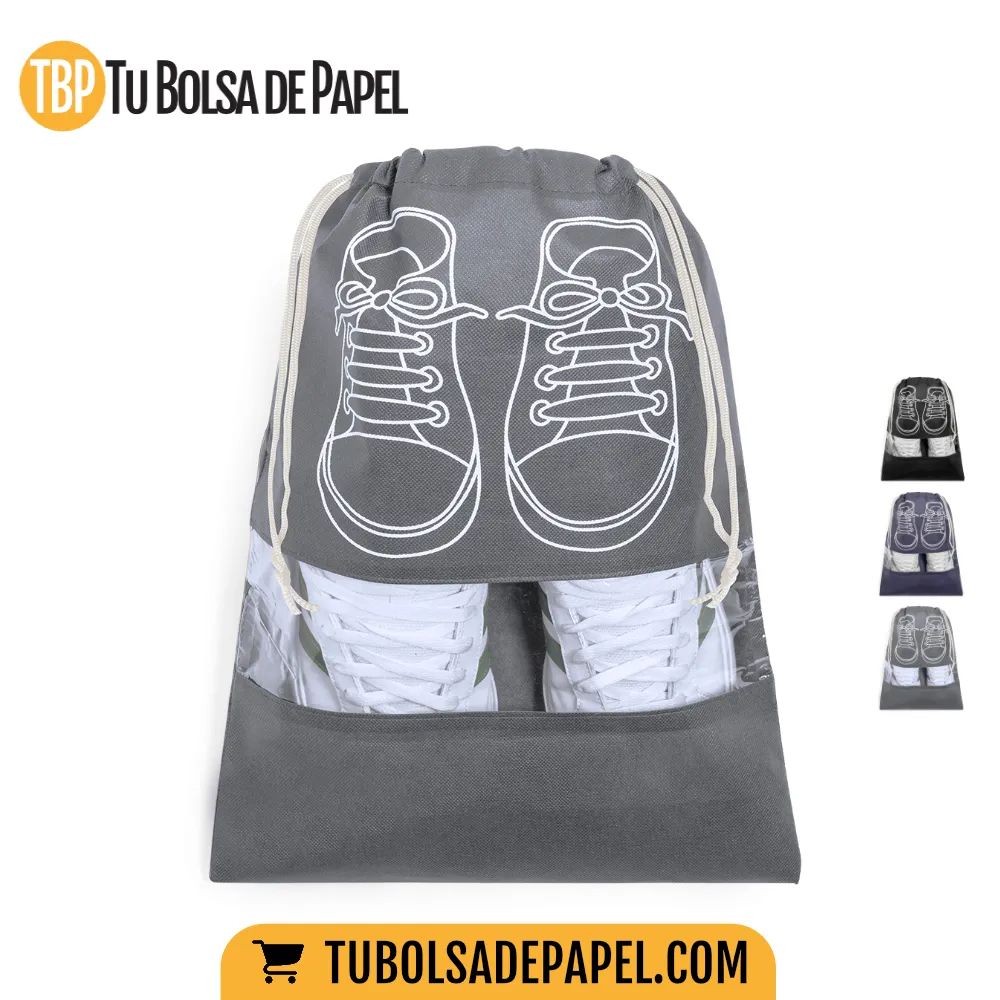Bolsas - Fundas para calzado grises - Sin impresión