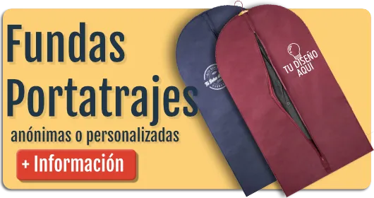 Fundas portatrajes - vestido fiesta, novia, flamenca anónimas o personalizadas