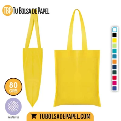 Bolsa Non Woven Asas largas - amarillas