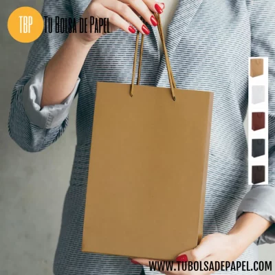 Bolsas de lujo asa cordón sin impresión